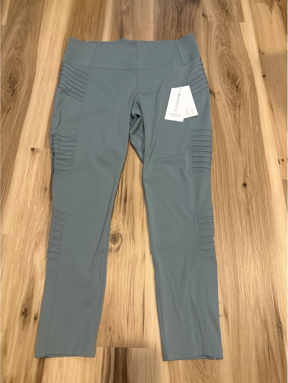 Athleta Delancey Moto Tight Leggings High Rise